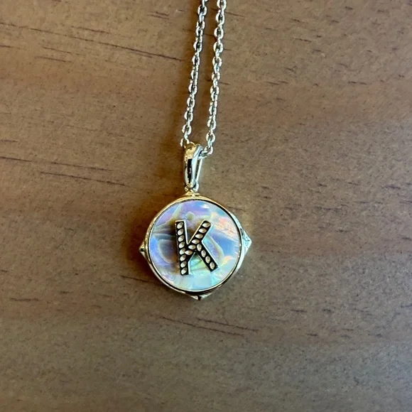 Kendra Scott “K” Pendant Necklace - Picture 8 of 14